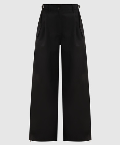 Black cargo pants