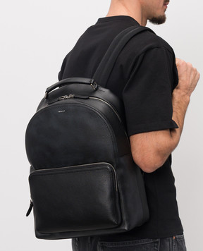 Bally Black leather Capitol backpack MAK04NVT710