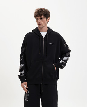 Off-White Black Metal Arrow sports jacket 44MBE015S26F001