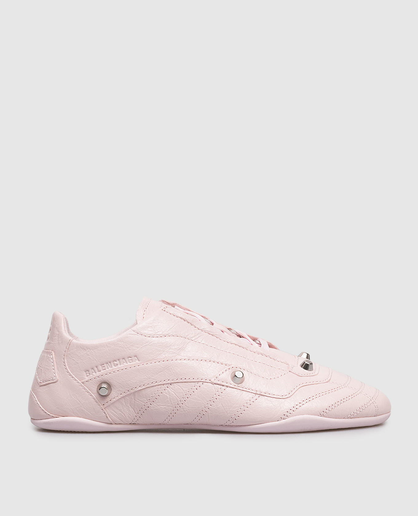 Pink leather City sneakers