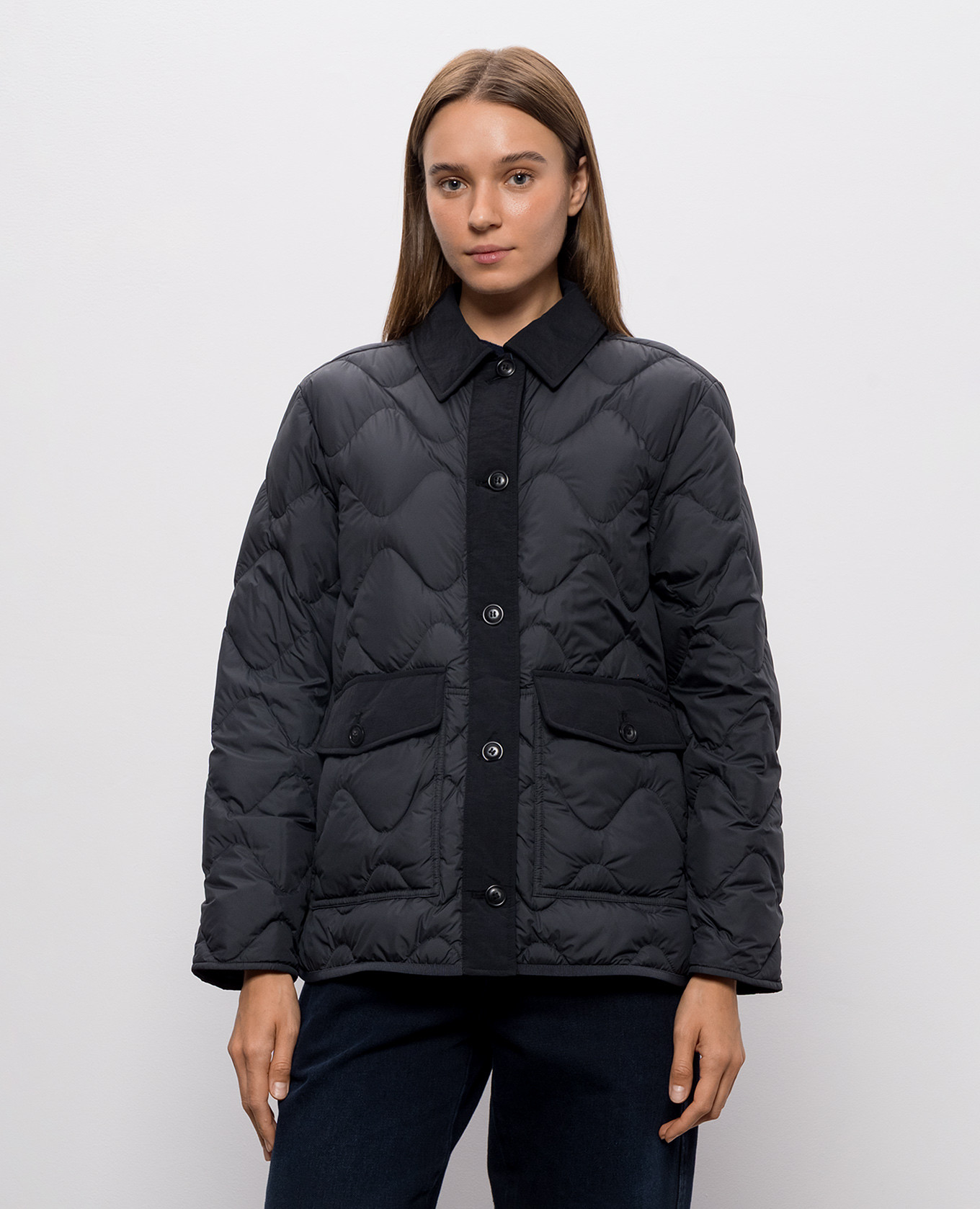 Dark gray down jacket Woolrich 3