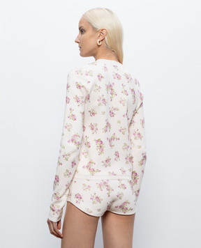 Magda Butrym Pink printed cardigan KNITWEAR18CARDIG349526