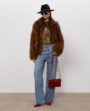 AGOLDE Blue jeans with a worn effect A90791556