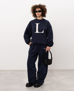 Vetements Blue sweatpants MH27SP183N