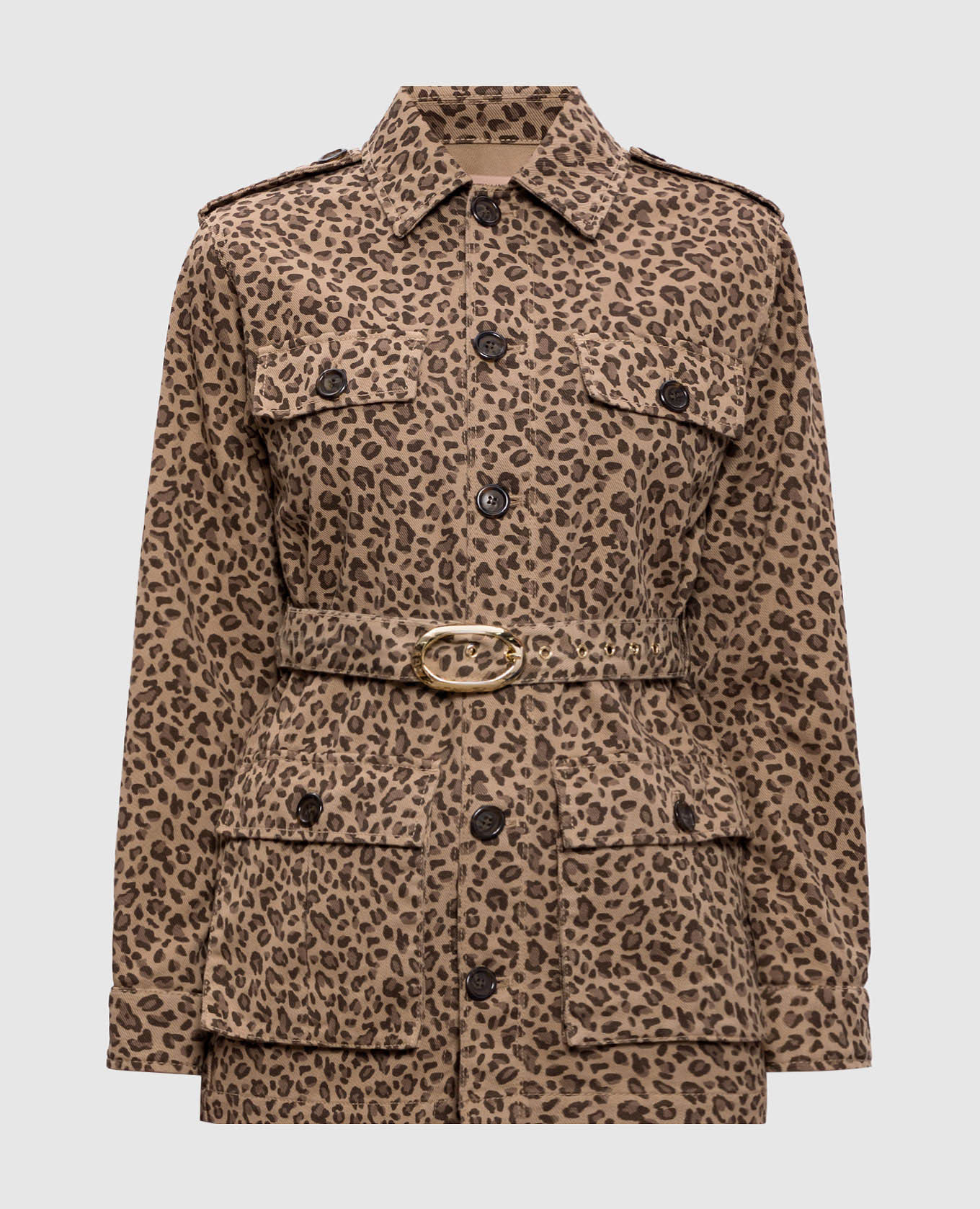 Animal print jacket