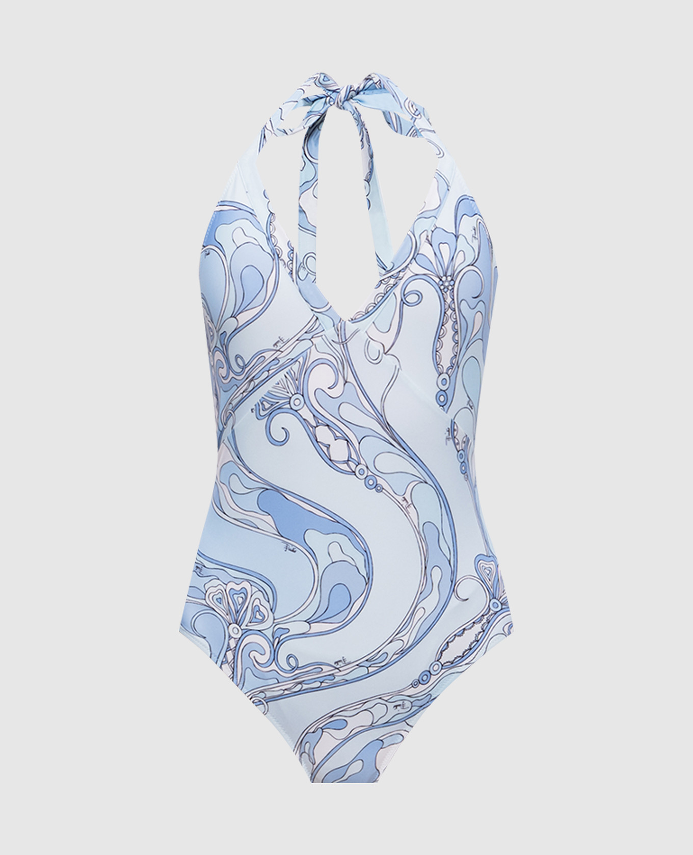 

Blue printed swimsuit PUCCI, Light blue