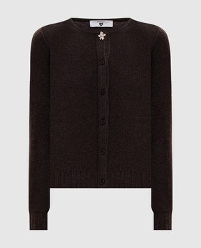 Twinset Brown cardigan 262LI3BCC