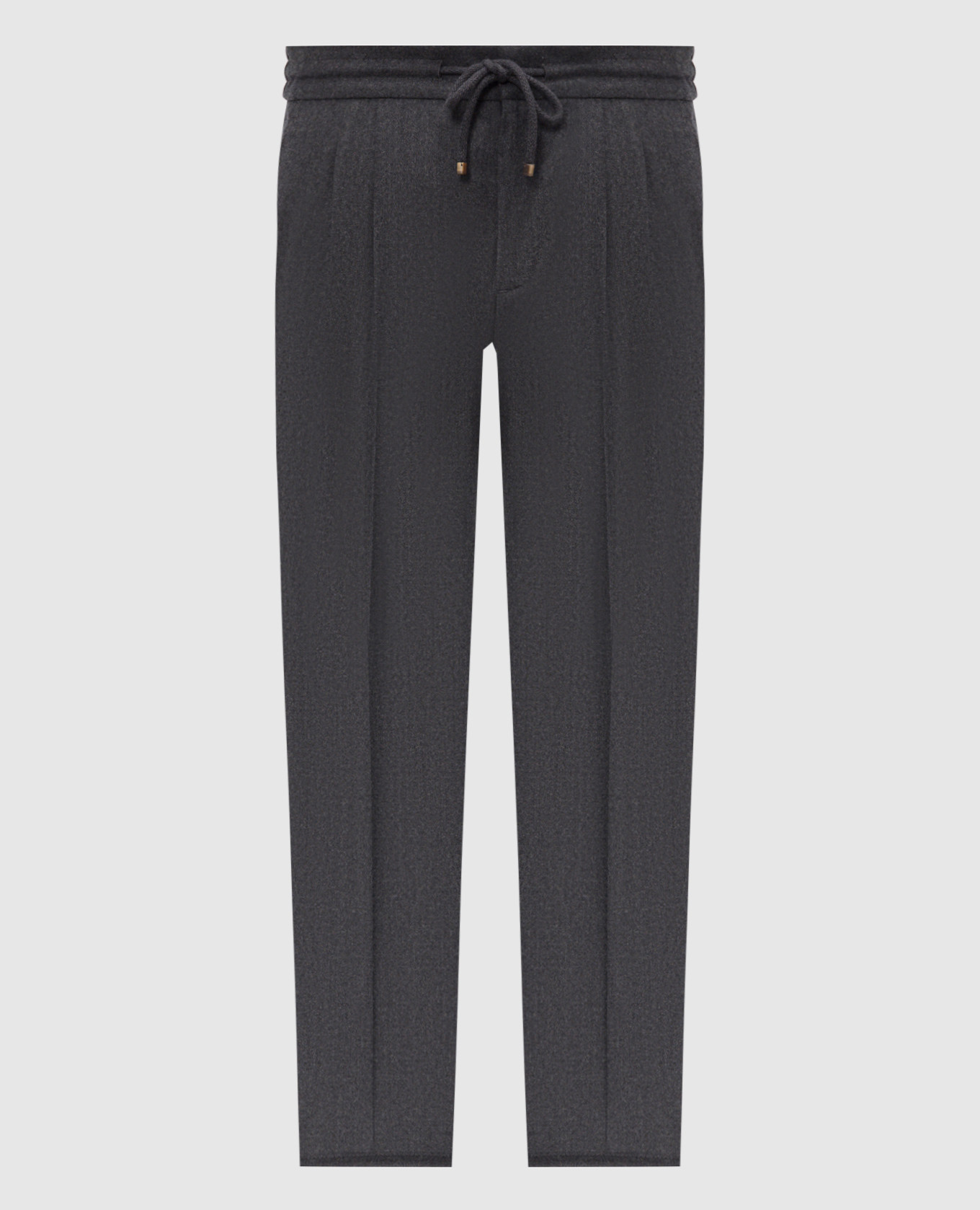 Dark gray wool pants