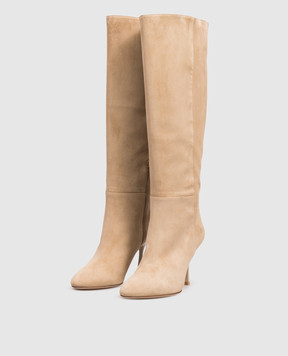 Stuart Weitzman Beige suede boots SO506