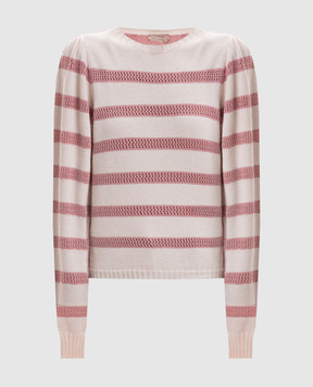 Twinset Striped wool jumper 262TP3230