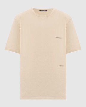 C.P. Company Metropolis Metropolis Series beige t-shirt LTS050A006370W