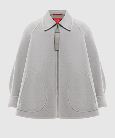 SAGGINA green wool jacket