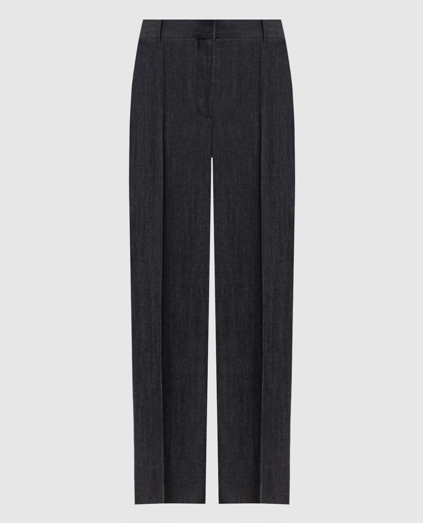 Graue Wollhose