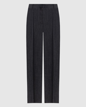 Balenciaga Gray wool pants A002A9TUT44