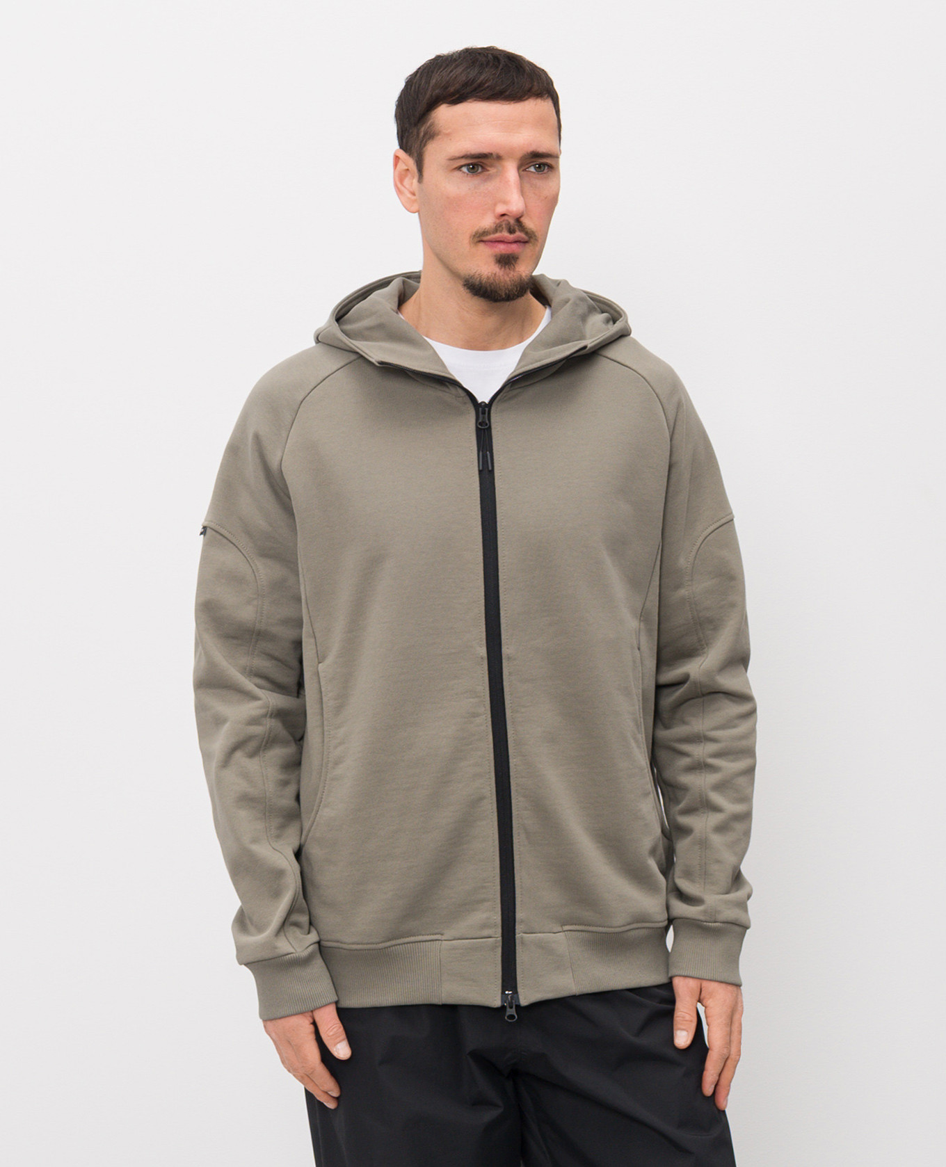 

Khaki Parabolized Logo Track Jacket Riotdivision