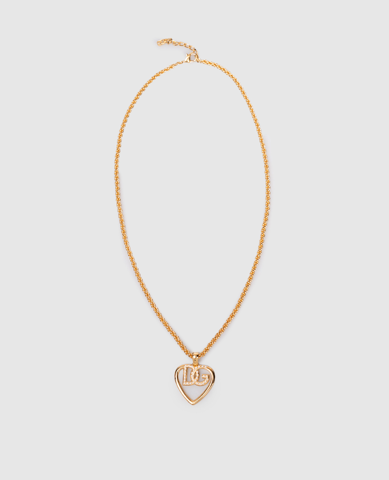 

Gold chain with heart-shaped pendant Dolce&Gabbana, Golden