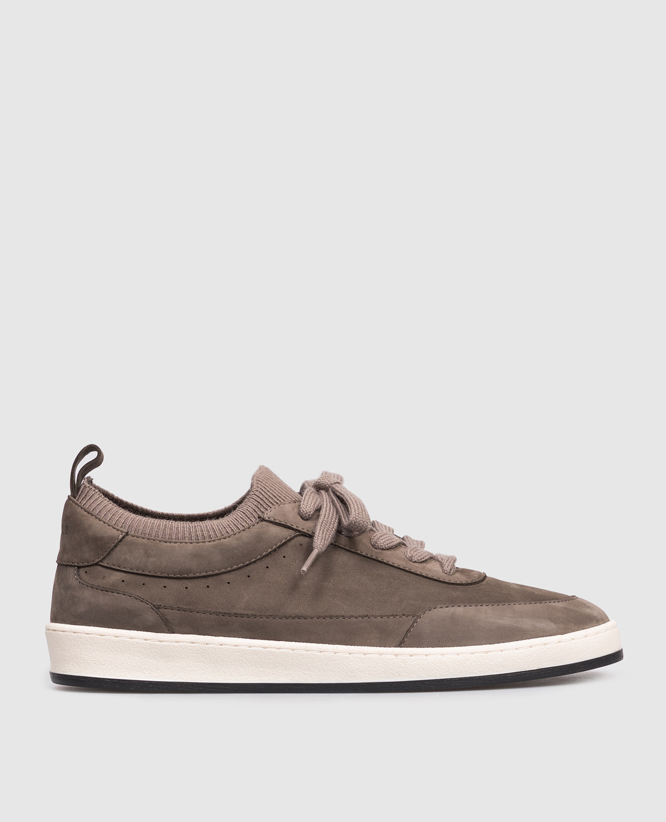 

Brown nubuck sneakers Peserico