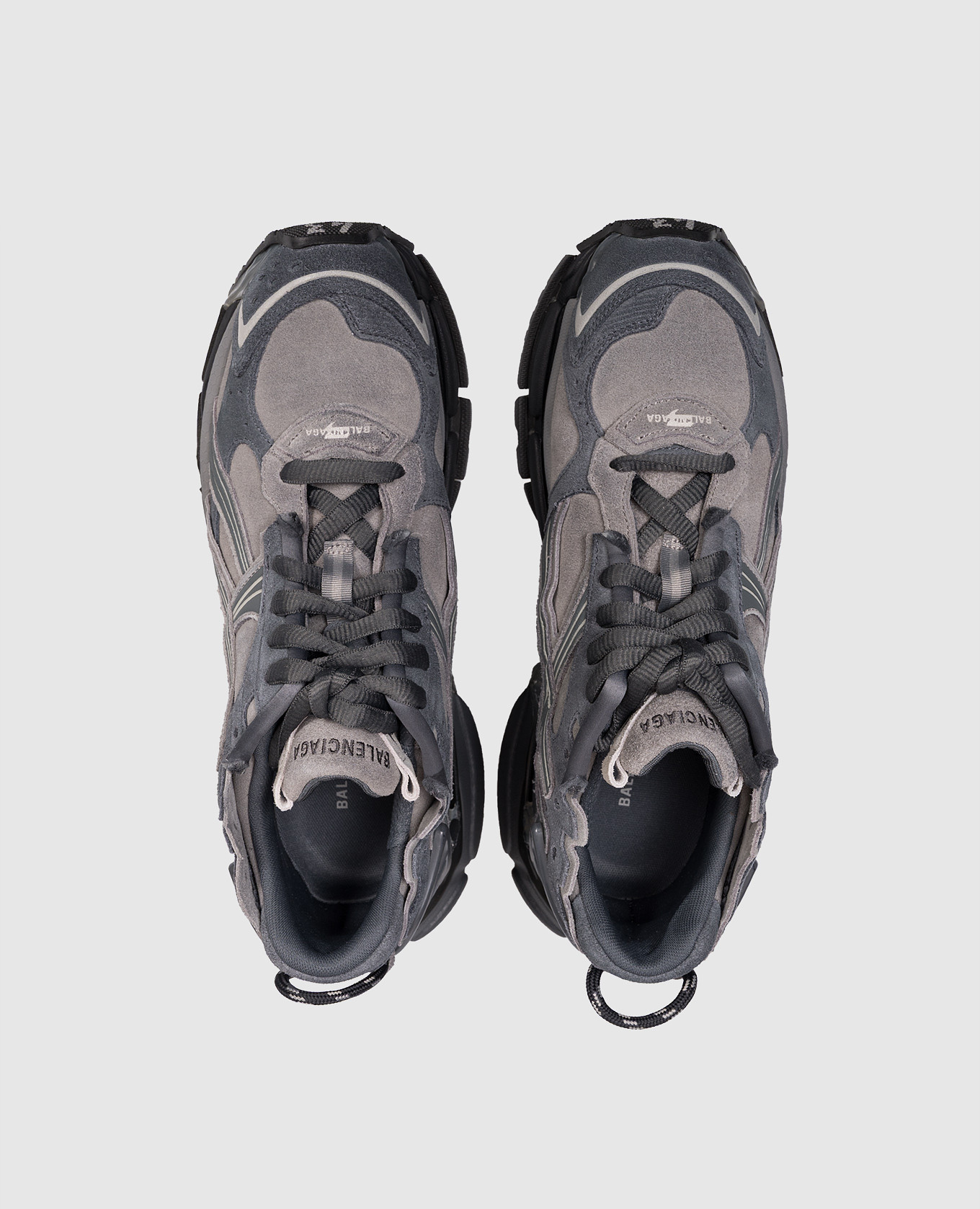 

Grey suede Runner sneakers Balenciaga