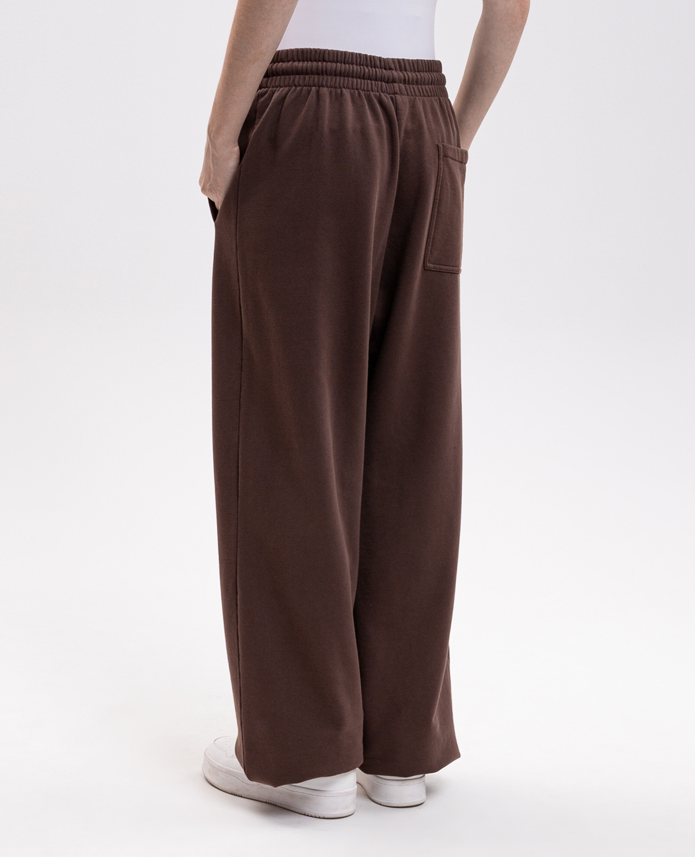 Brown printed sweatpants Palm Angels 3