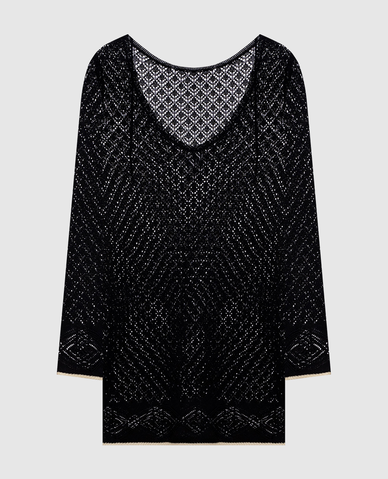 

Black openwork dress Agnona