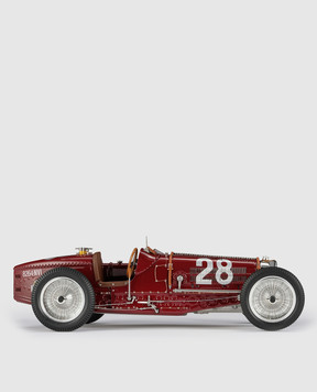 Amalgam Burgundy souvenir in the shape of a BUGATTI Type 59 car M6021NUV