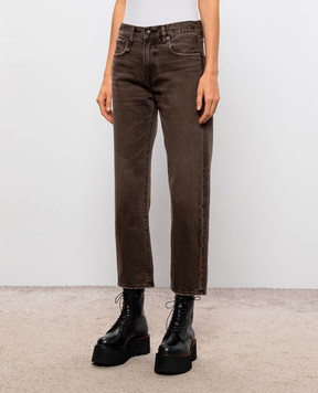 R13 Brown jeans R13W5083D481A