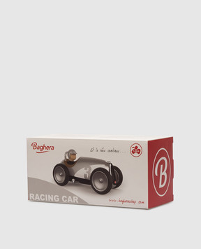 Baghera Souvenir silver vintage racing car 480