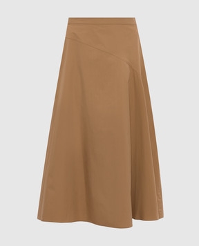Max Mara Weekend Brown midi skirt ZATTERA WKDZATTERA