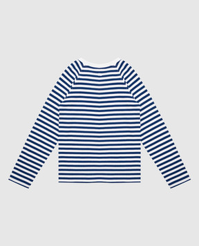 Ami Paris Children's striped long-sleeve shirt KTS426JE0241
