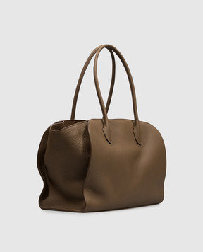 The Row Marlo brown leather tote bag W1800L133