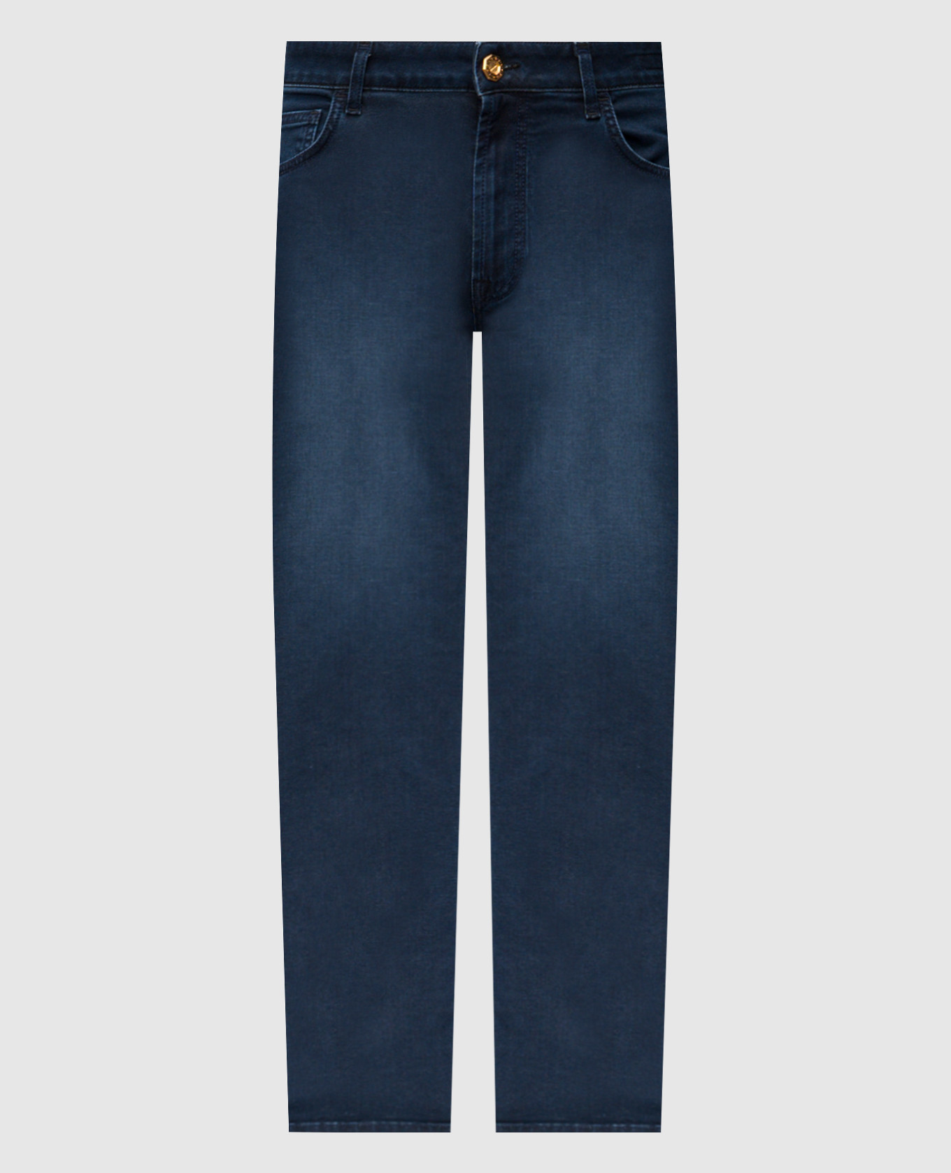 

Blue jeans with a worn effect Stefano Ricci