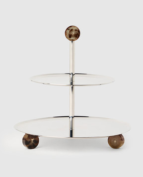 Brunello Cucinelli Two-tier serving stand MLOGTXMS01