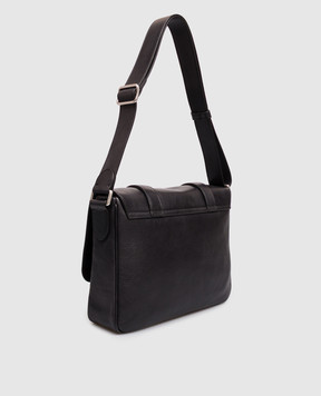 Orciani Jones black leather bag P00758LGN