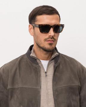 Tom Ford ANDY brown tortoiseshell sunglasses FT1333
