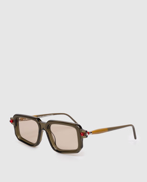 Kuboraum P23 Khaki Sunglasses KRSP23GRG000002M