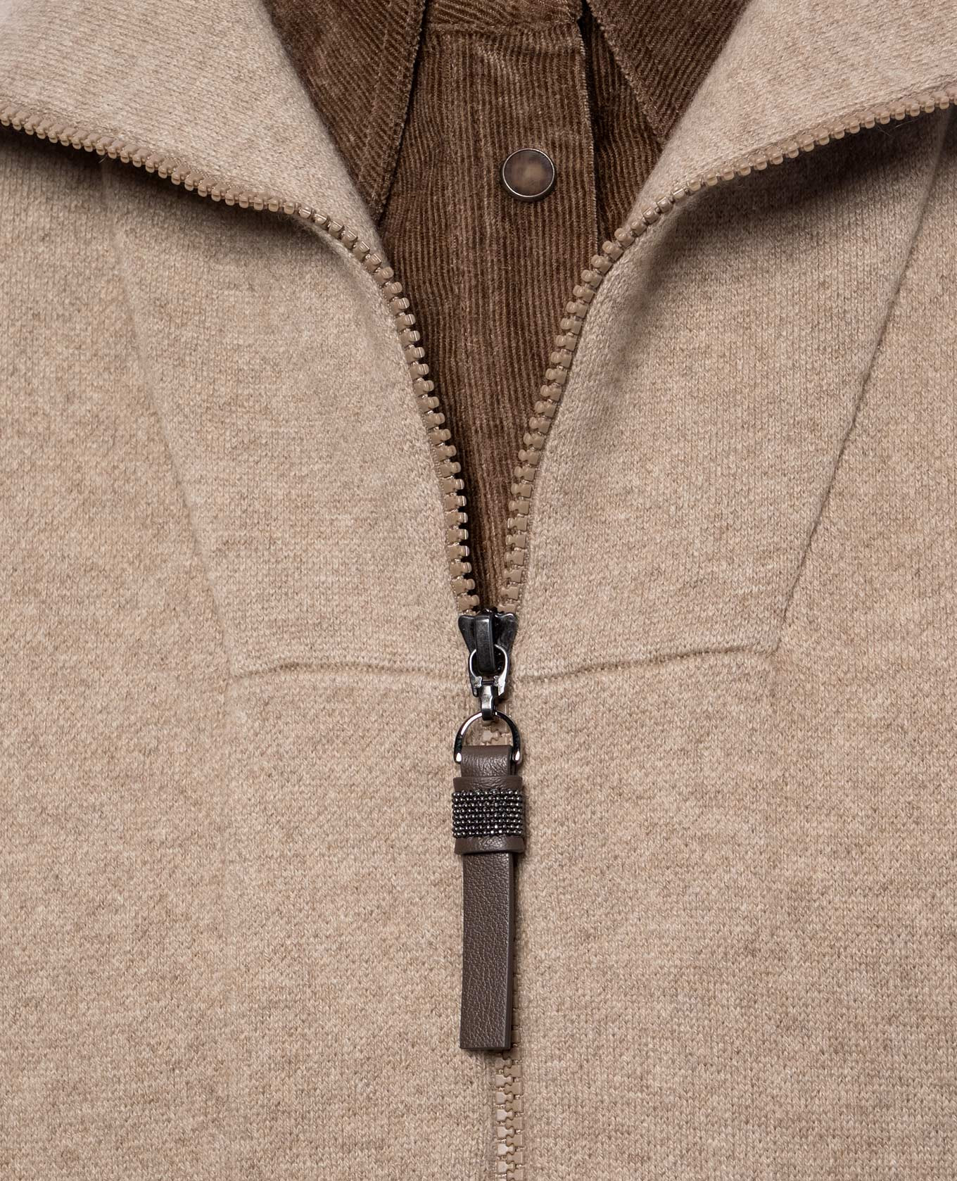 Brown cashmere vest Brunello Cucinelli 5