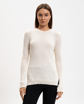 Ann Demeulemeester White Weja cashmere jumper B0013763KN085