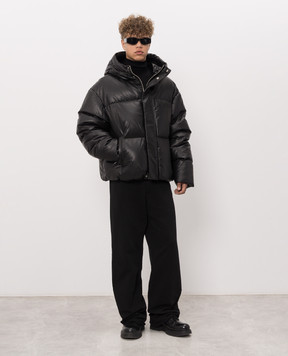 Maison Margiela MM6 Black down jacket SH0AM0098M36016