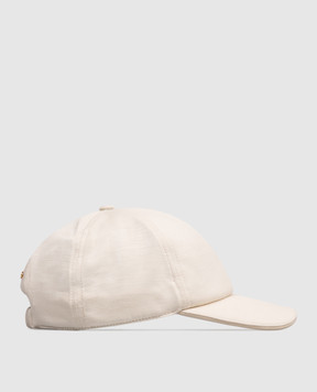 Stefano Ricci Ivory wool cap MCV61TX08EMA0033
