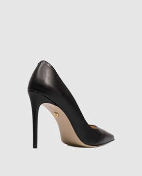 Babe Pay Pls Black leather shoes 201119KO