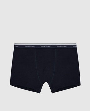 Story Loris Children's blue boxer shorts 17198