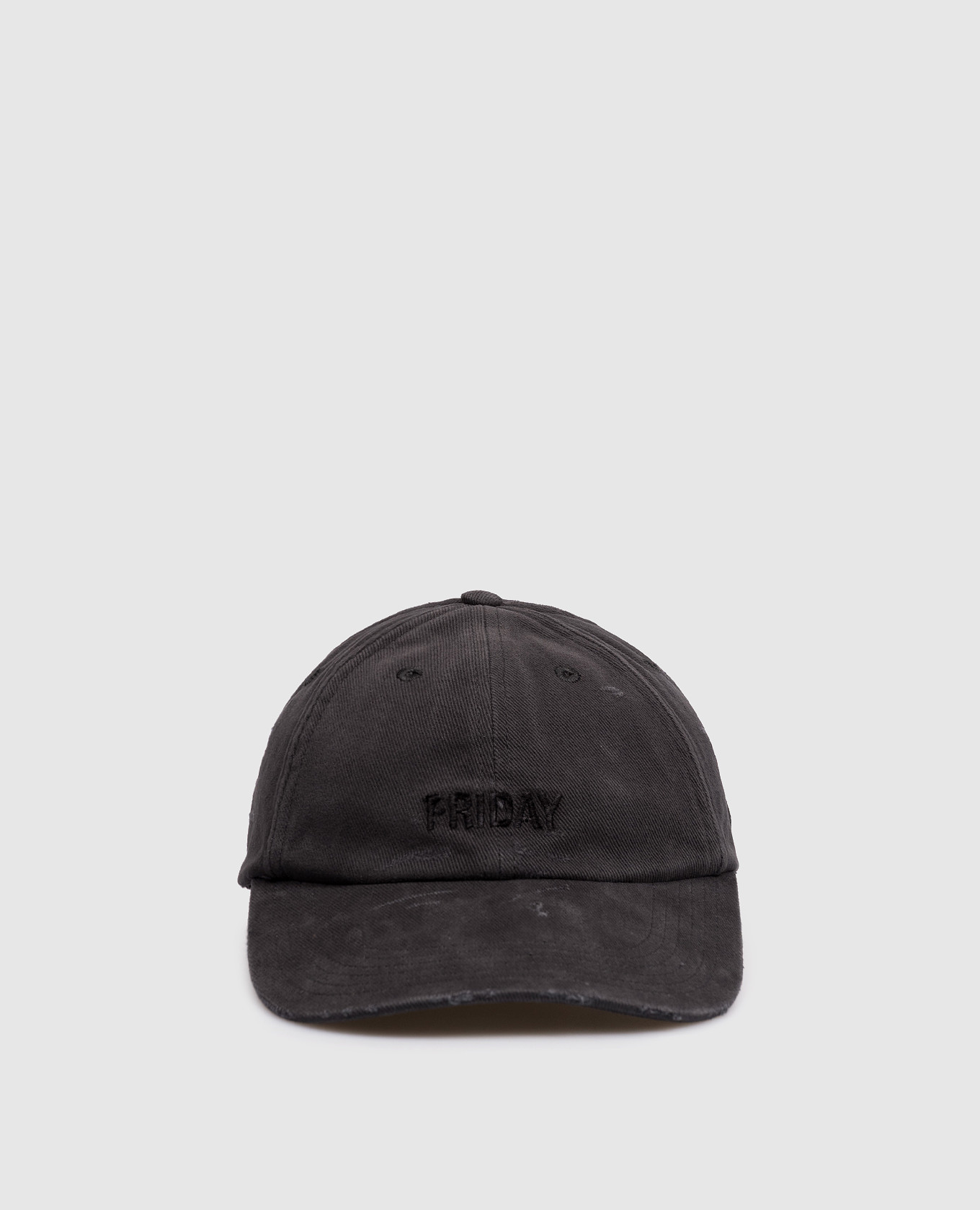 

Black Friday cap with vintage effect Vetements