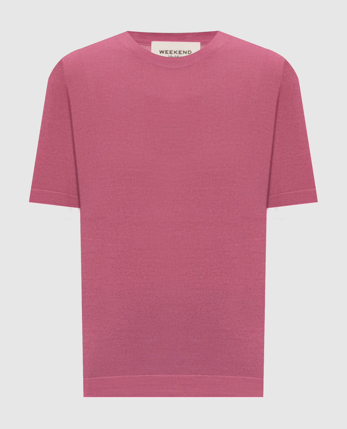 Pink TAPIOCA top made of wool, silk and cashmere