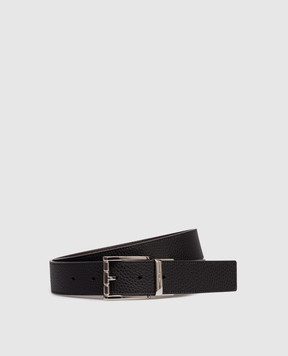 Bally Reversible leather belt with logo MBB02KVT484