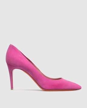 Santoni Pink suede shoes WDID70945HI2NMGD