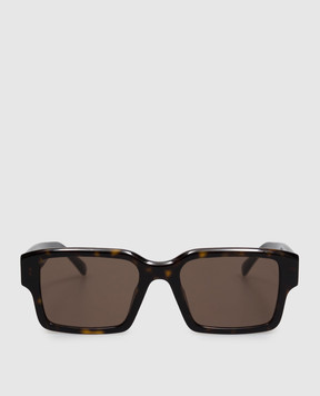 Alexander McQueen Brown tortoiseshell sunglasses A009S5J0749