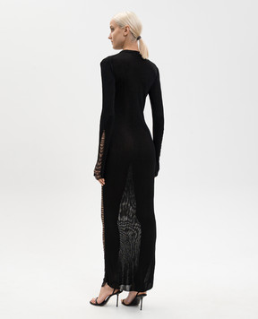SSHEENA Klean black midi dress 26SSKLEANFS26004