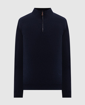 ISAIA Blue jumper MG8493YP003