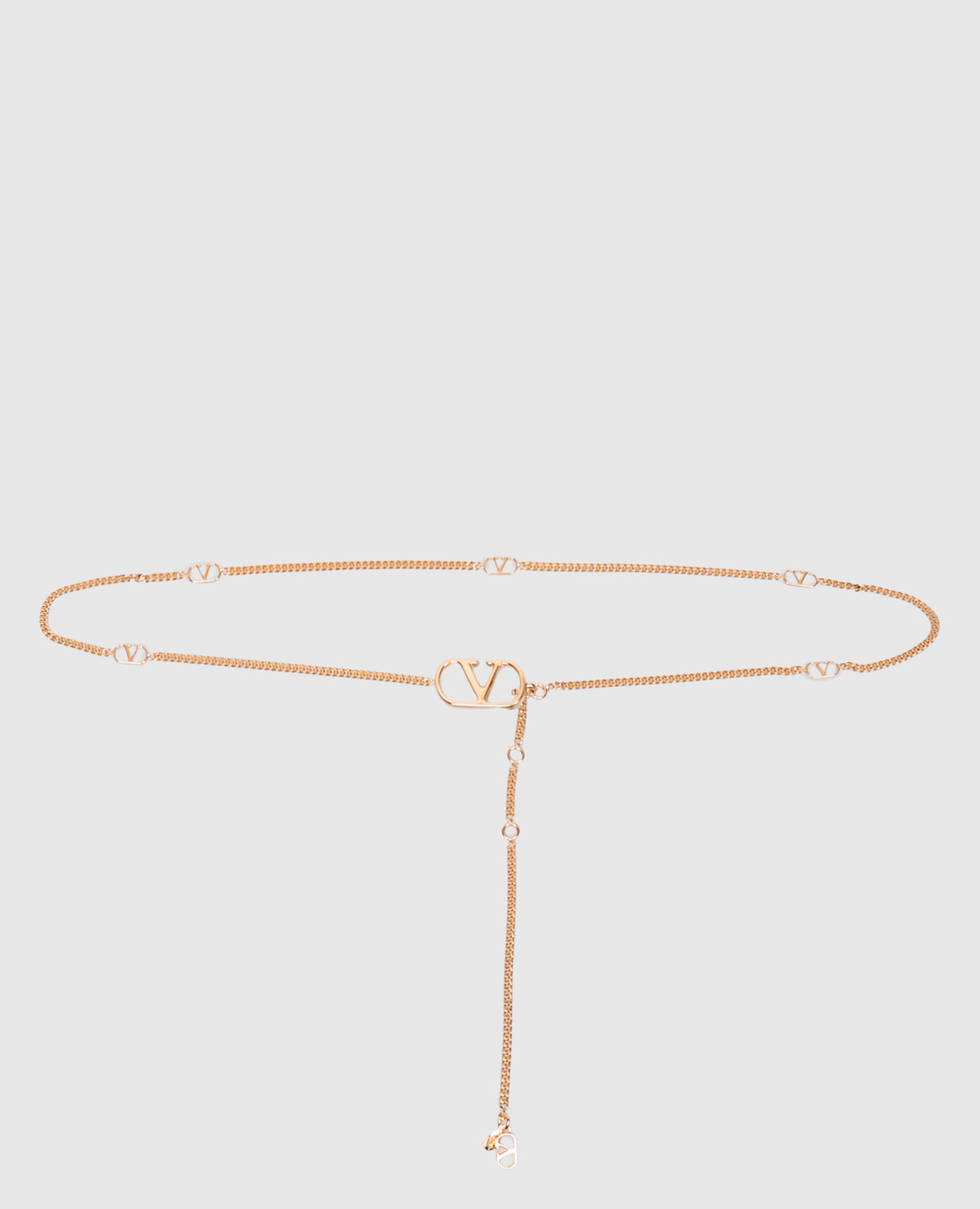 VLogo gold chain belt Valentino
