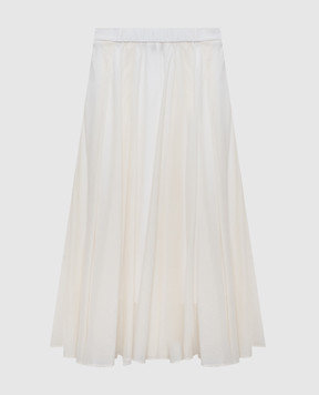 Peserico Ivory midi skirt P05150L100481